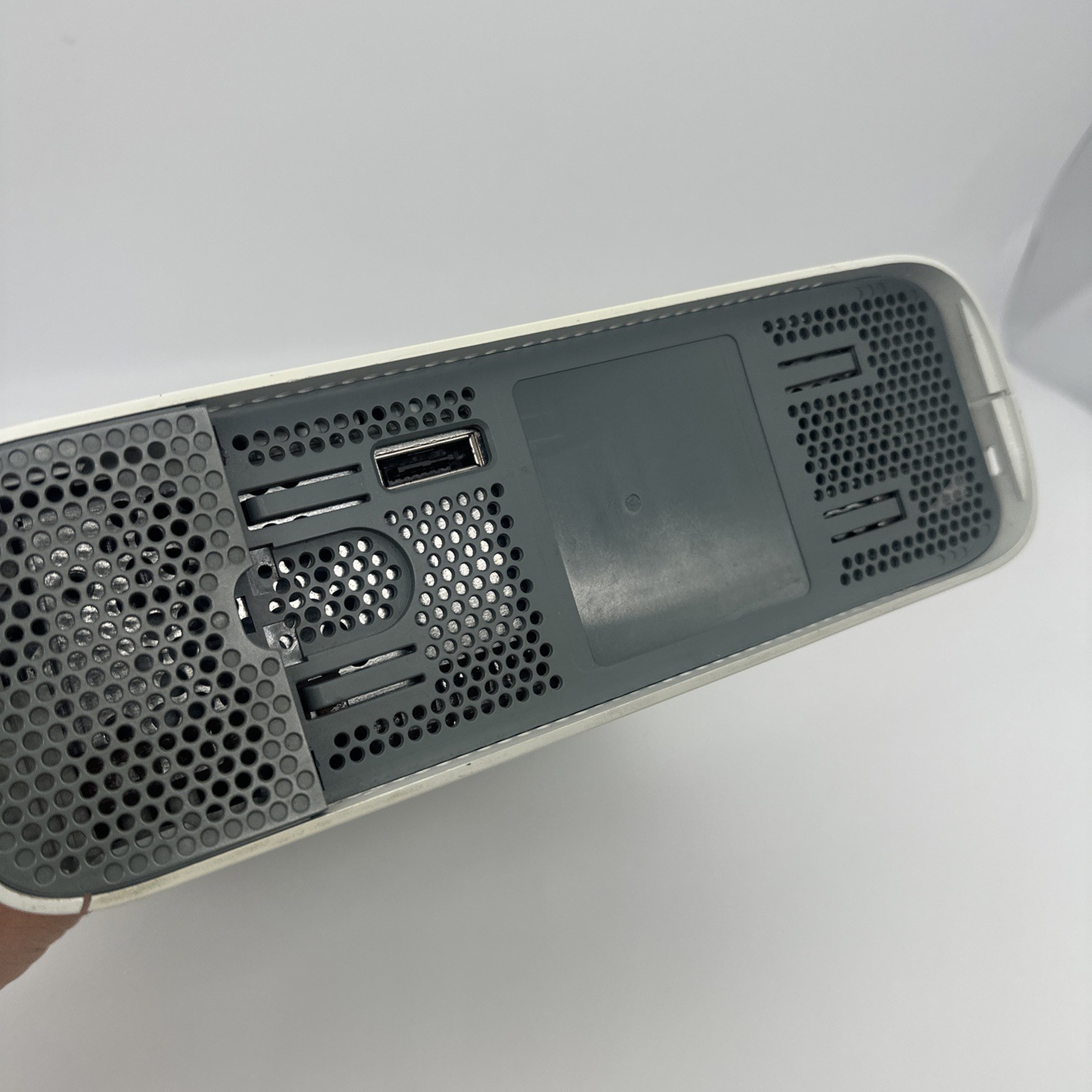Microsoft Xbox 360 Original White Console For Parts Or Repair Disk Drive Issue