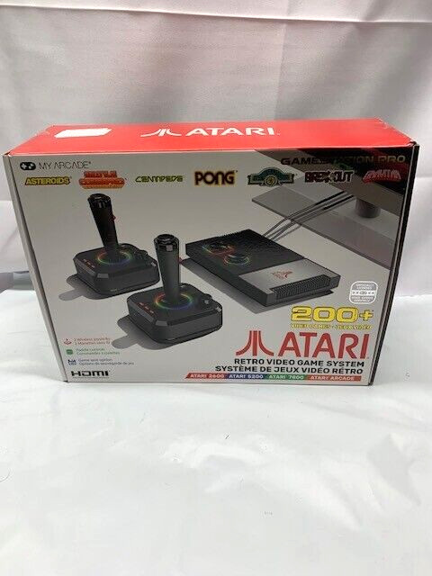My Arcade Atari Game Station Pro Video Game Console 200 Games Wireless Joystick