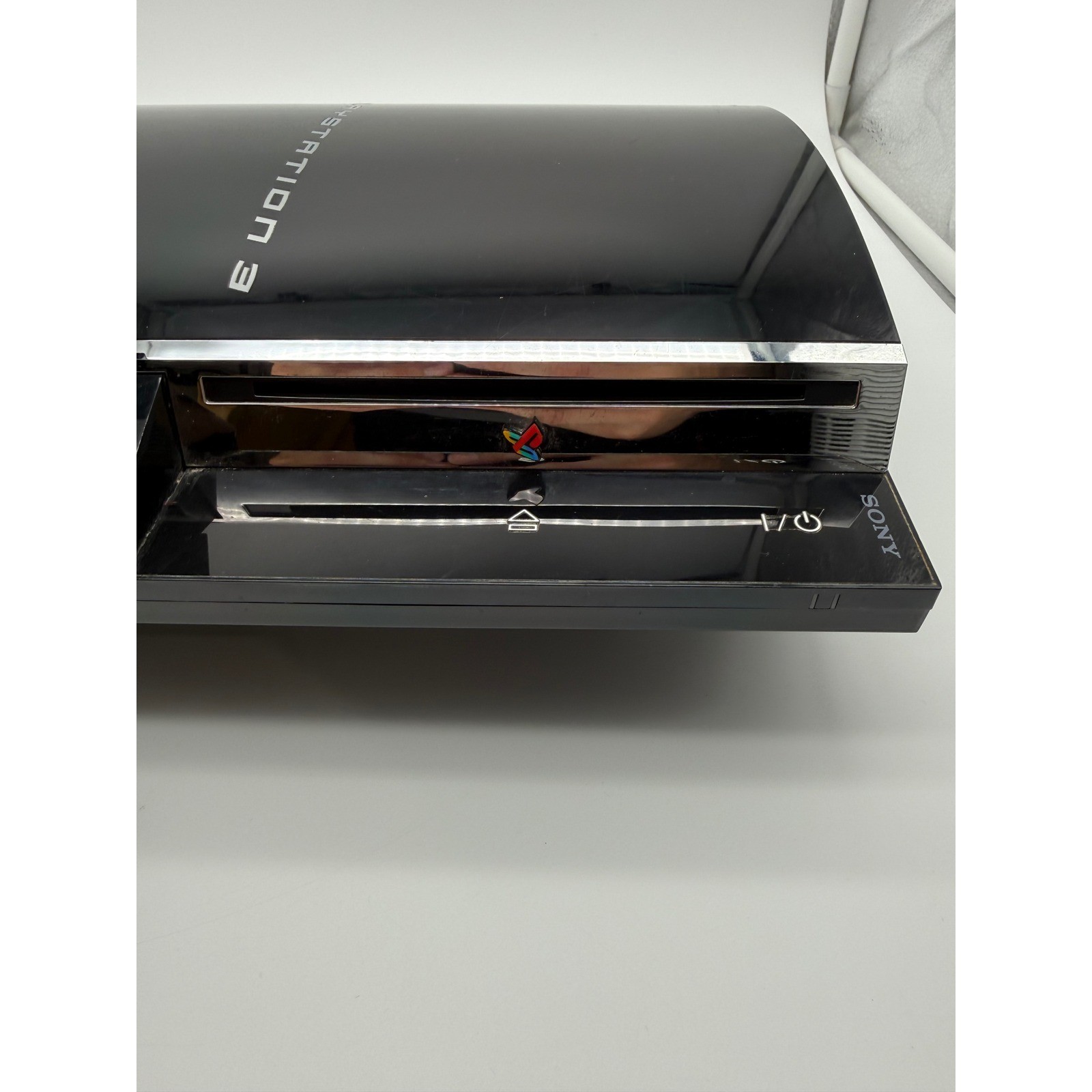 Sony PlayStation 3 PS3 CECHE01 80GB Backward Compatible Console Black Tested