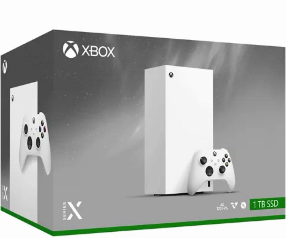 Microsoft Xbox Series X 1TB SSD White Console 4K 120 FPS HDMI