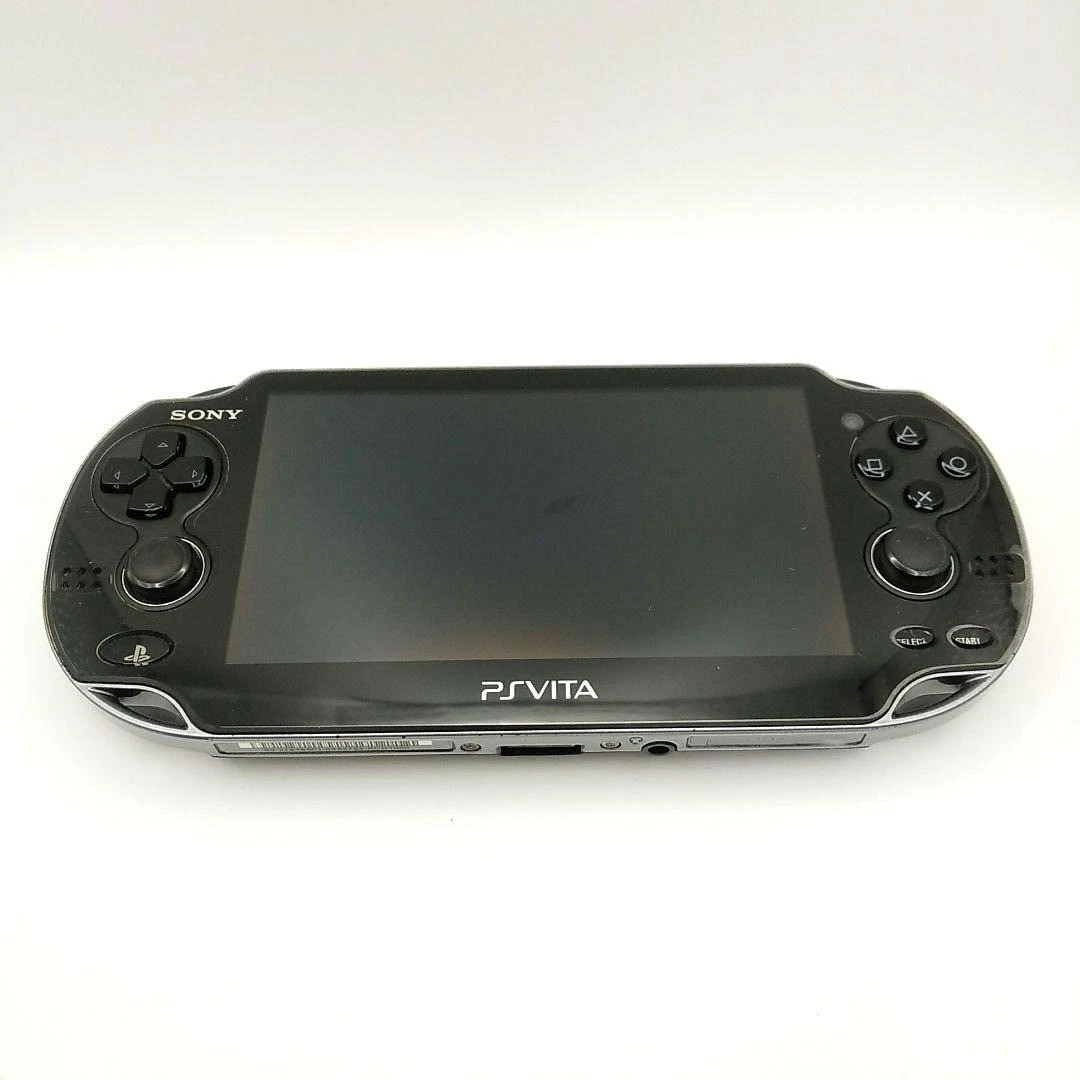 Sony PlayStation Vita PCH-1000 Console Black Handheld System Japan Import Tested