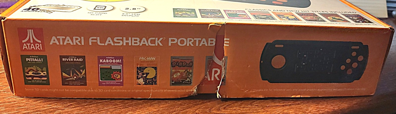 Atari Flashback Portable Deluxe Handheld Game 70 Built-in Games in Original Box