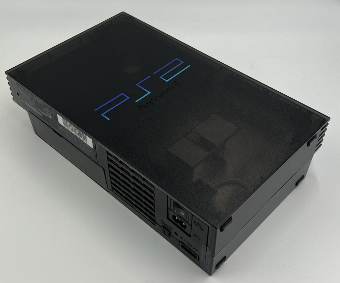 Sony PlayStation 2 PS2 Zen Black Translucent SCPH-37000 NTSC-J Console Only
