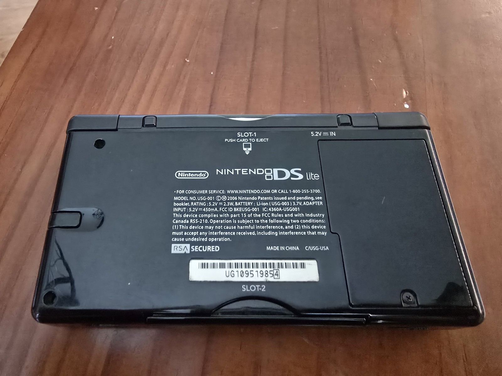 Nintendo DS Lite Handheld System – Cobalt/Black