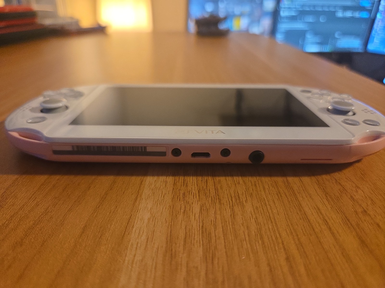 Sony PlayStation Vita-2000 Series Handheld Console White Pink