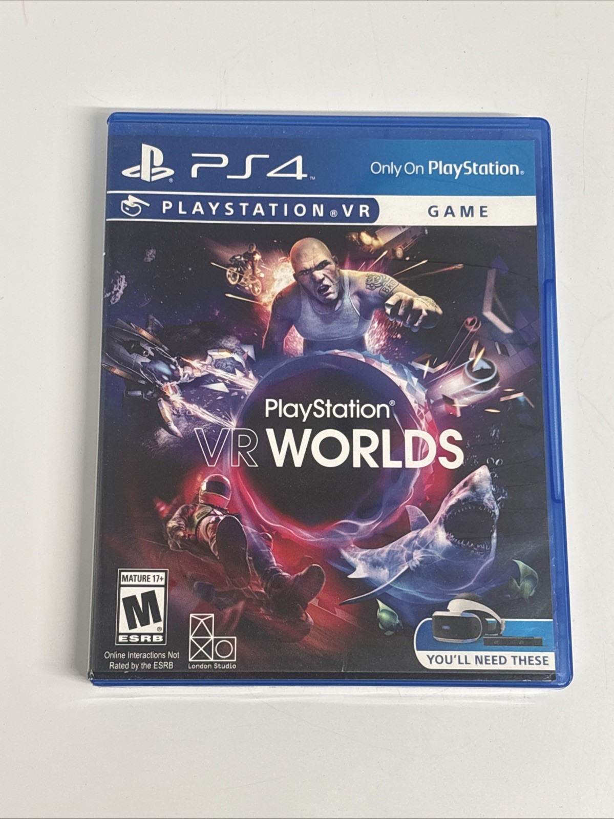 PS4 PLAYSTATION WORLDS VR