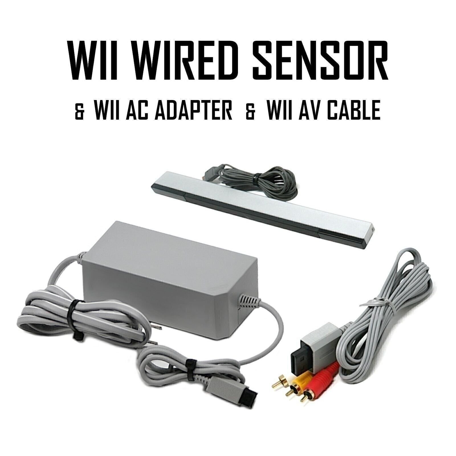 Authentic Wii Console White + Two Remotes + GameCube + 1 Year Warranty + USA