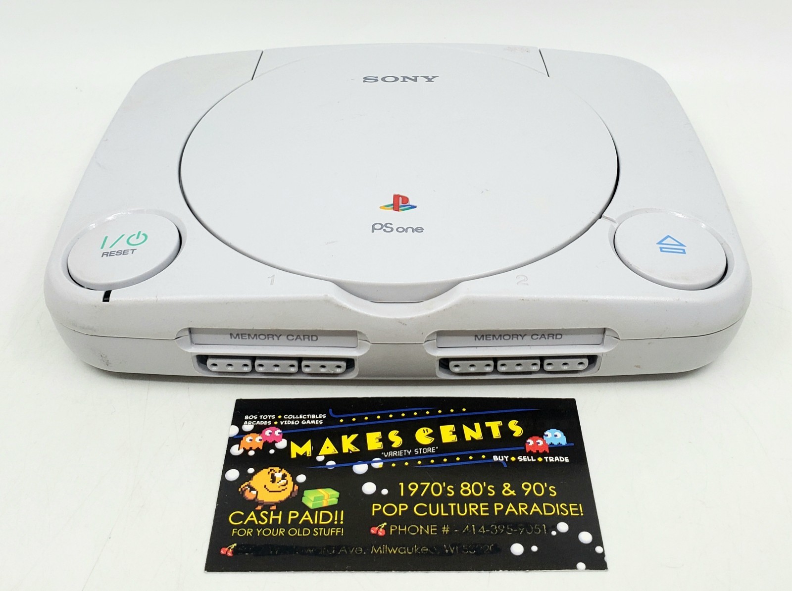 Sony Playstation 1 – PSOne Slim Console PS1 System Only AS-IS – READ!