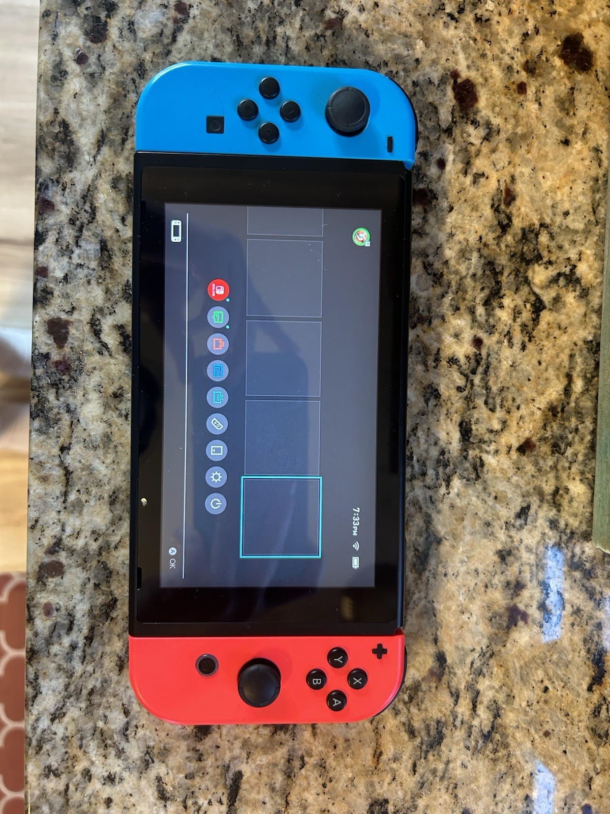 (USED – GREAT CONDITION) Nintendo Switch with Neon Blue and Neon Red Joy-Cons