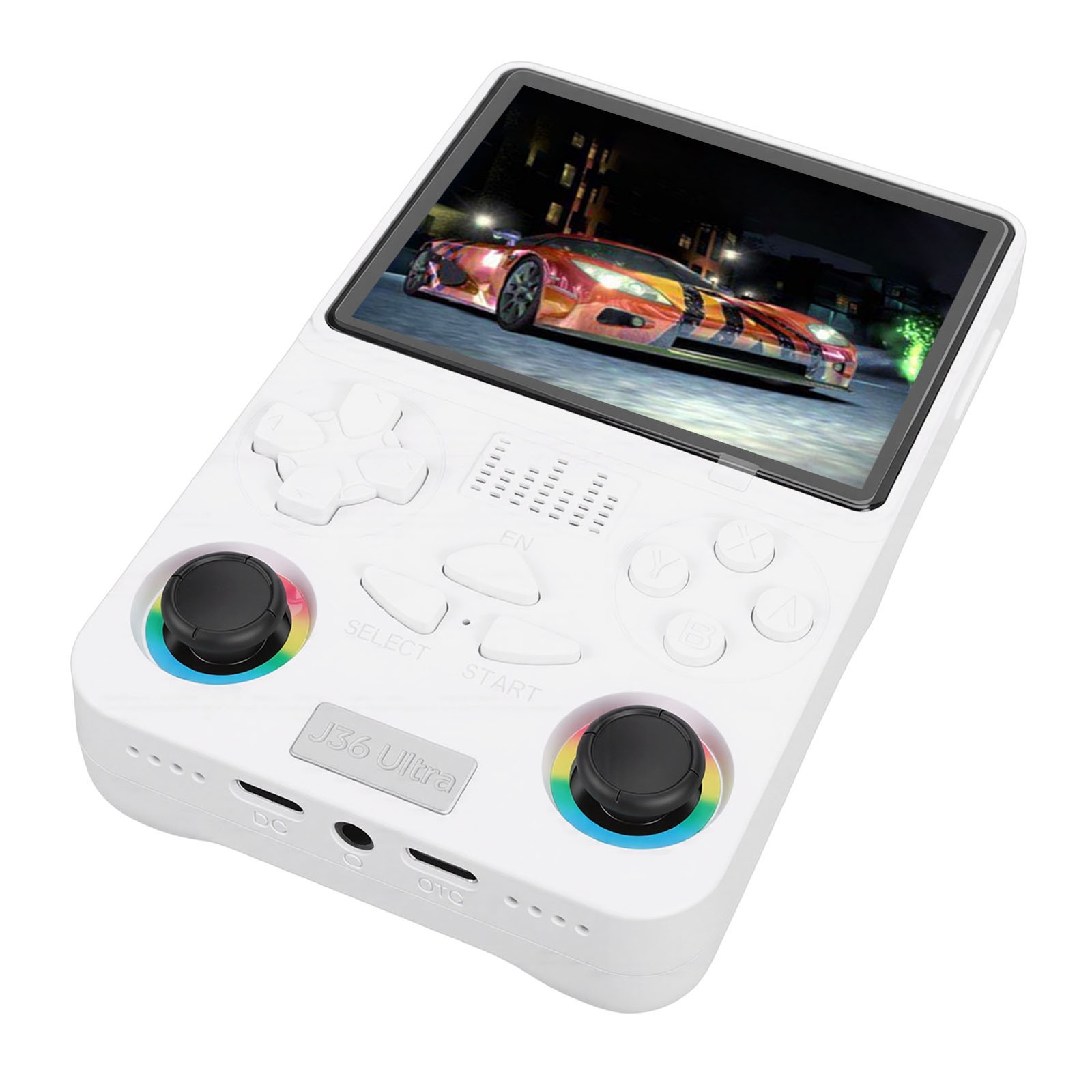 Retro Handheld Game Console 4 Inch Screen Built In 64GB Small Memory Card S GZYY