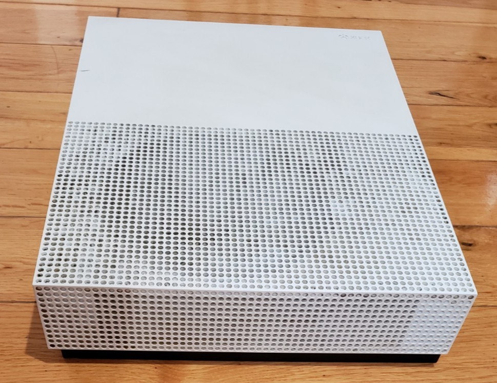 Xbox One S 1TB Console 1681 White Bundle, Controller 1708, Power, HDMI, TESTED