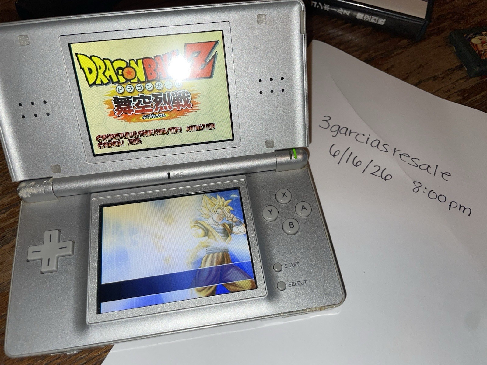 Nintendo DS Lite, Silver