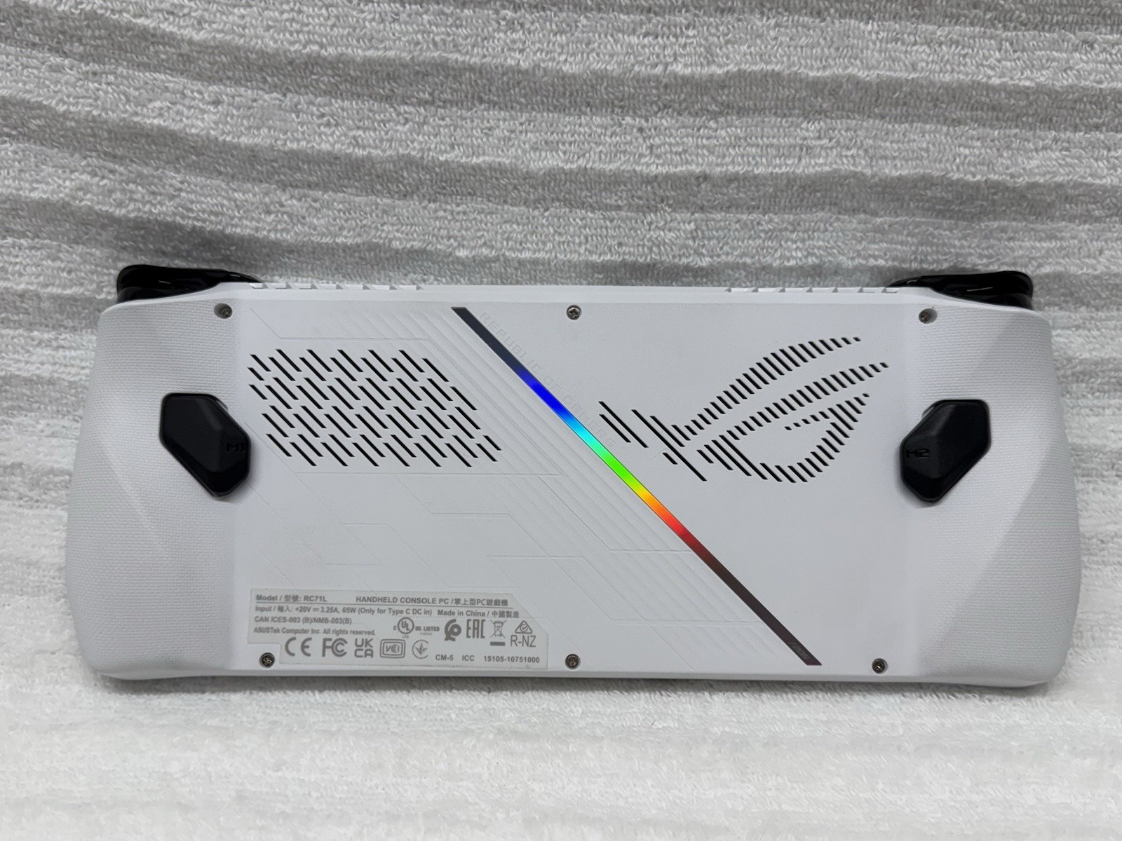 Asus ROG Ally 7″ AMD Ryzen Z1 Extreme 16GB RAM 512GB White RC71L-ALLY.Z1X_512