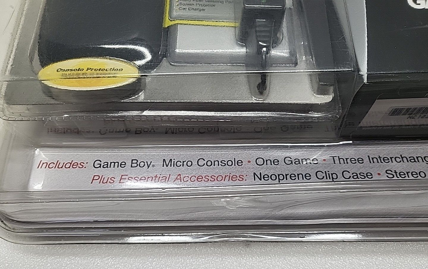 RARE New Sealed Gameboy Micro Bonus Pack w Robots Advance Game Pelican Accessory