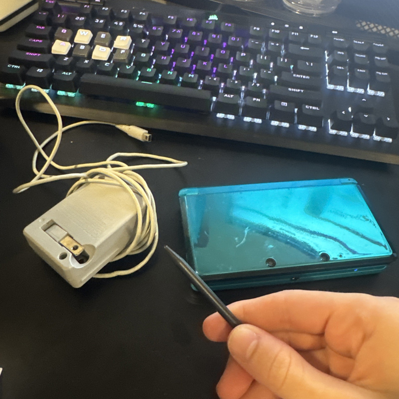 Nintendo 3DS Handheld System – Aqua Blue