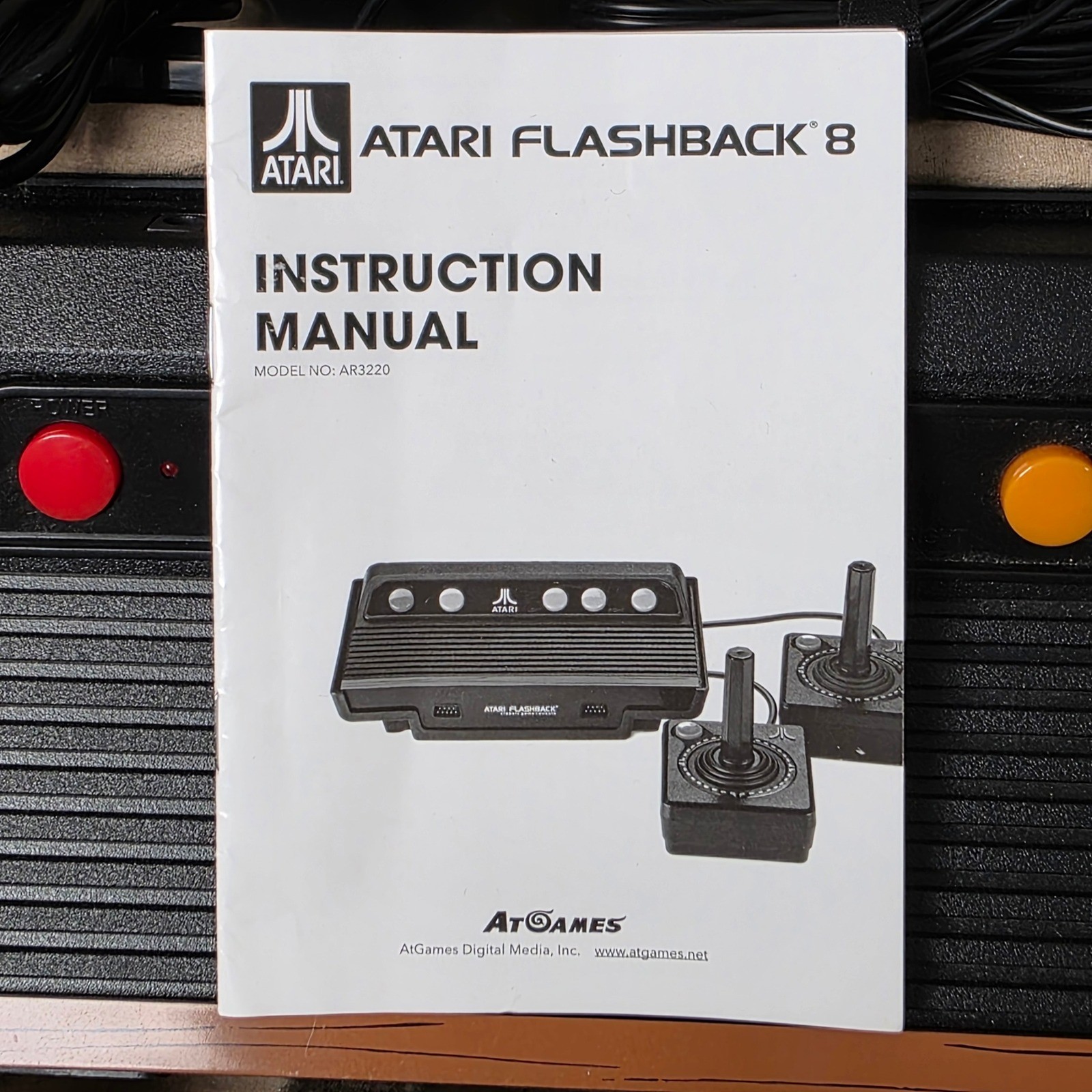 Atari Flashback 8 Console 105 Built In Games 40th Anniversary Black (FVS035296)