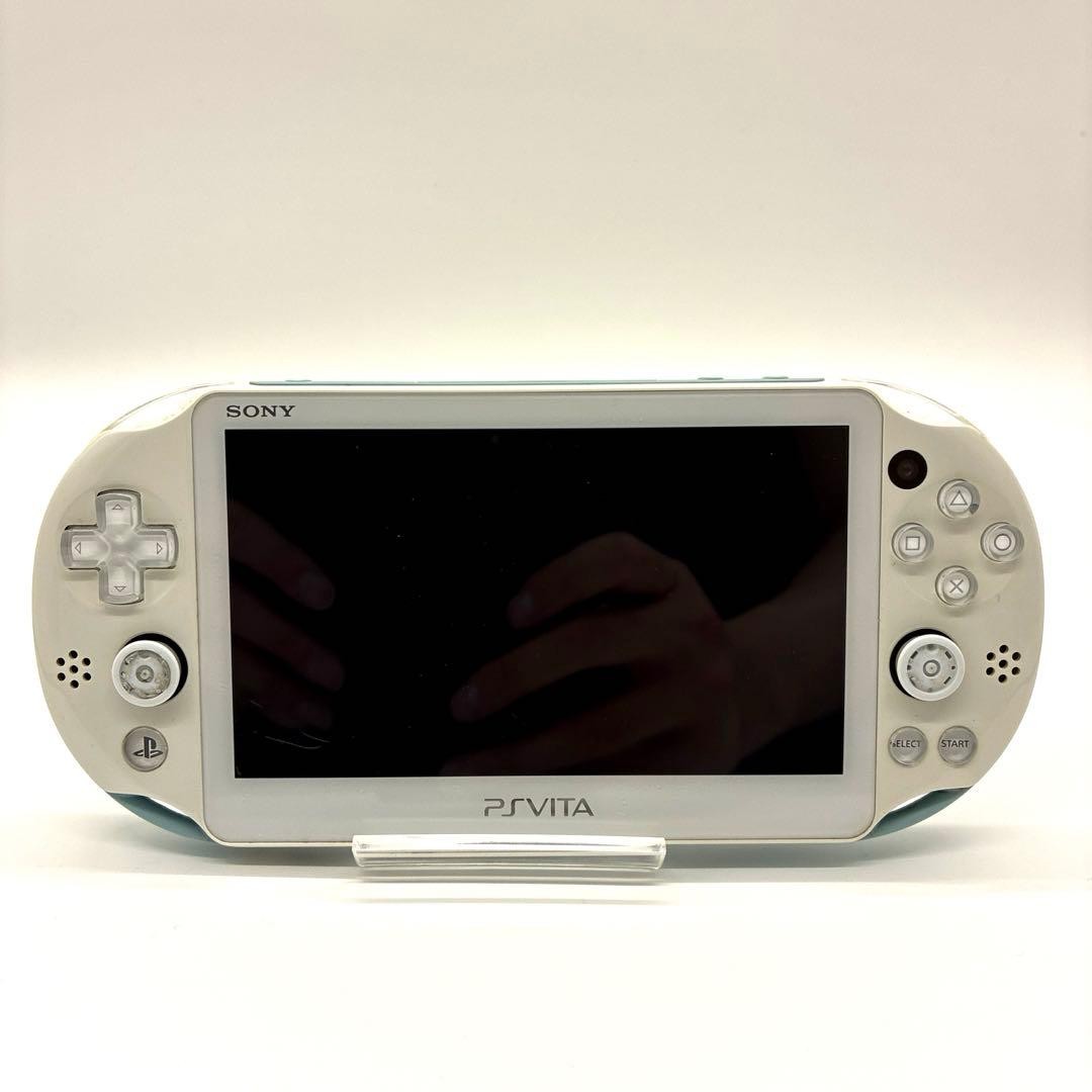 Sony PS Vita PCH-2000 Light Blue White Console Tested Working Region Free