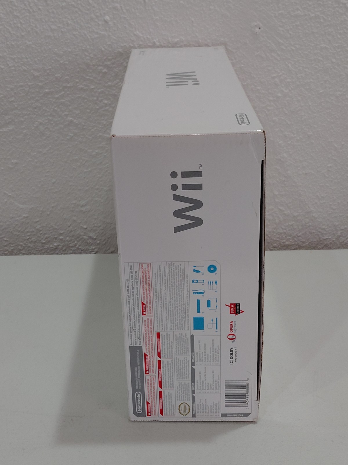 WORKING! Nintendo Wii White Console Wii In Original Box With Game RVL-001