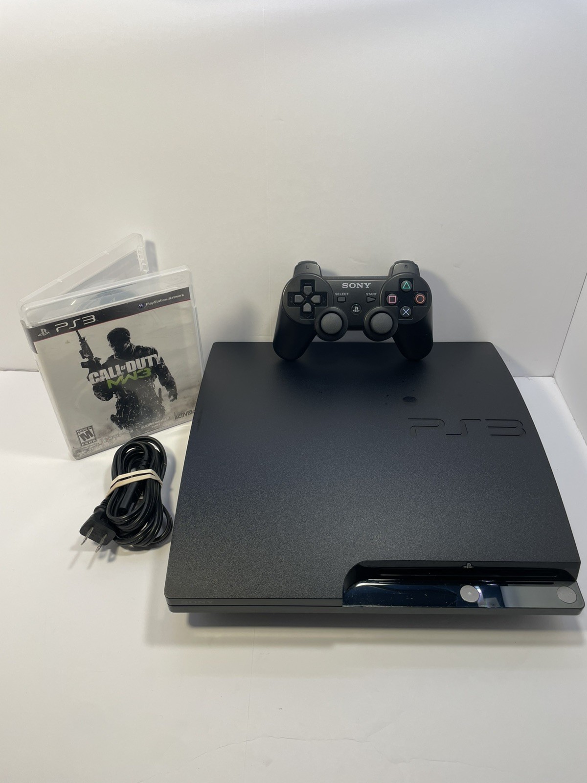 Sony PlayStation 3 Console PS3 CECH-2001A | 160 GB | w/ Controller REPASTED