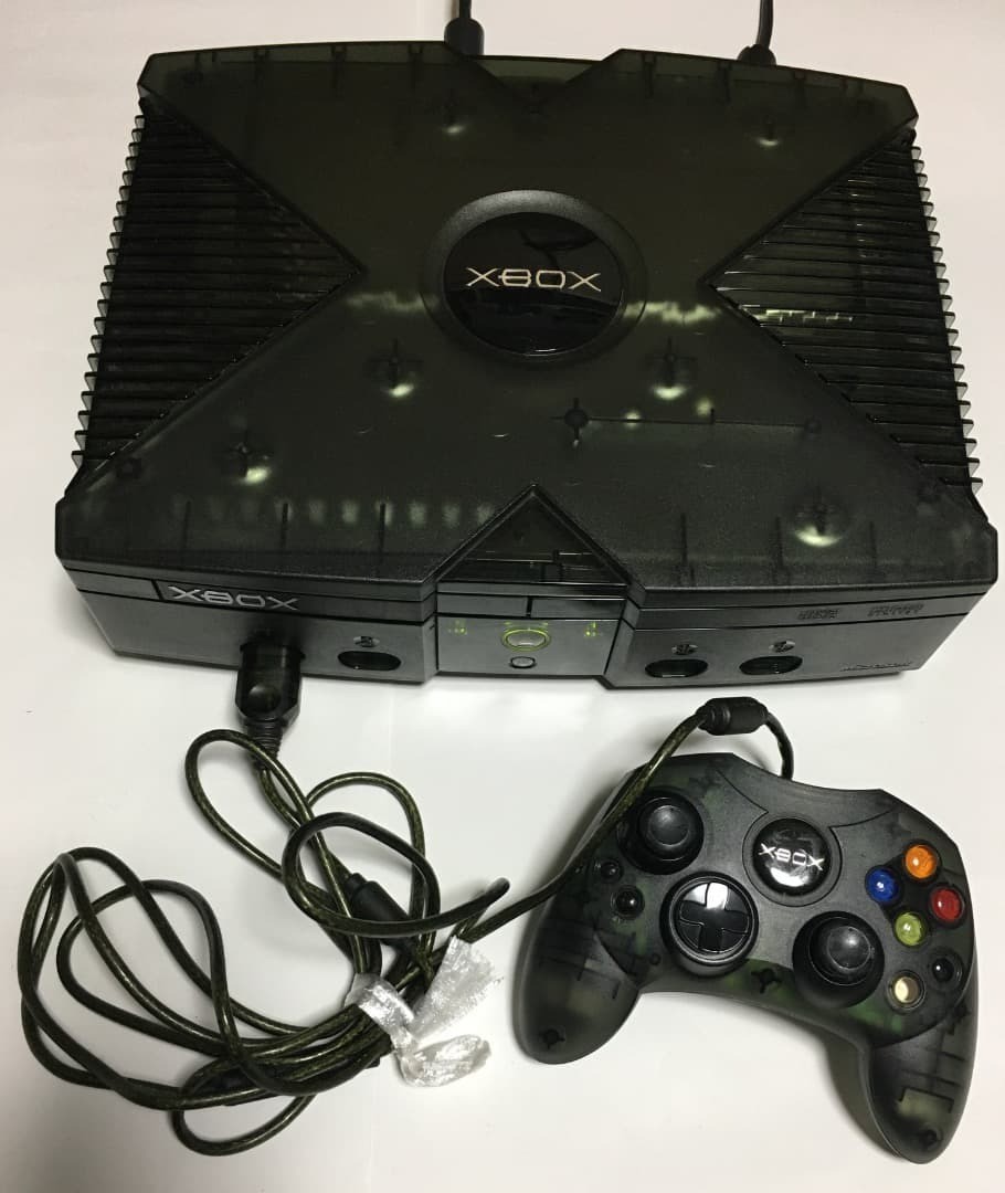 MICROSOFT Xbox Console Special Edition Clear Skeleton Black Limited with Box