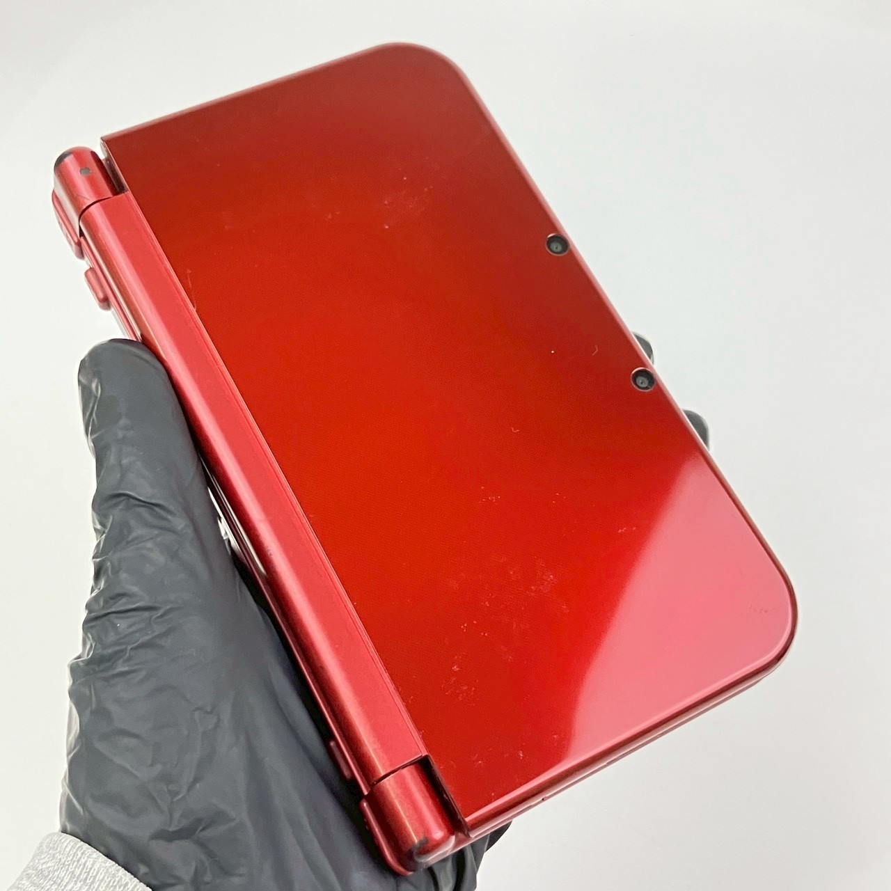 Bottom IPS Nintendo new 3DS LL XL Metallic Red Console Region Japanese Only gg0
