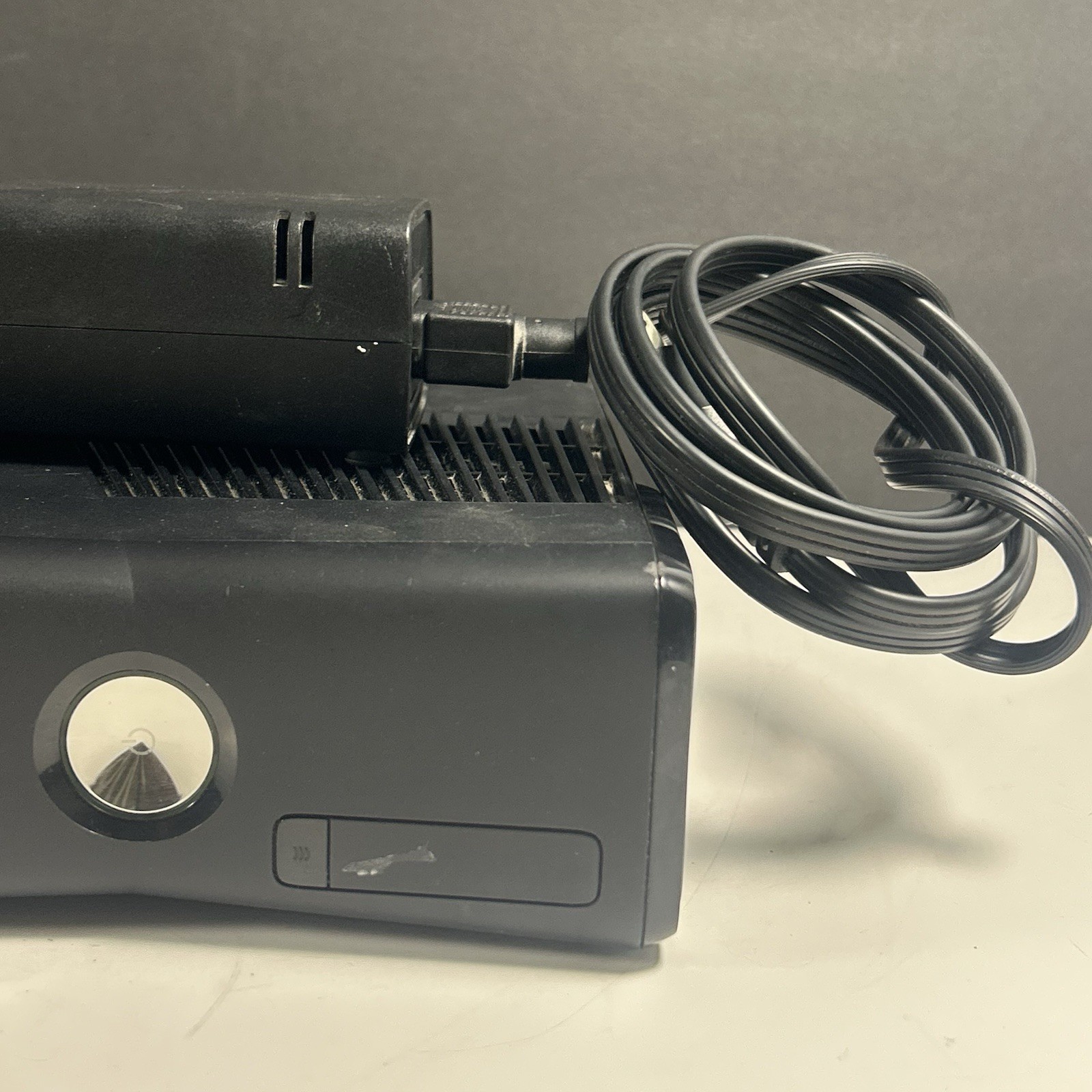 Microsoft Xbox 360 S Slim 4GB Console With Power Cable Tested Working