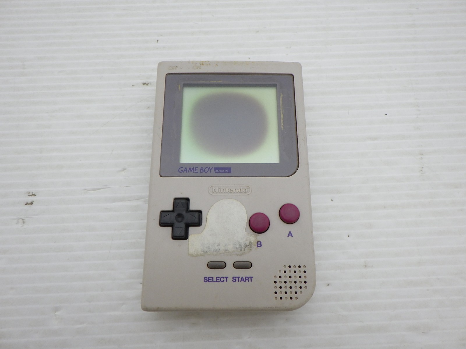 AS IS-Game Boy Pocket Console (MGB 001 / Gray) GameBoy JP GAME. 9000025537902