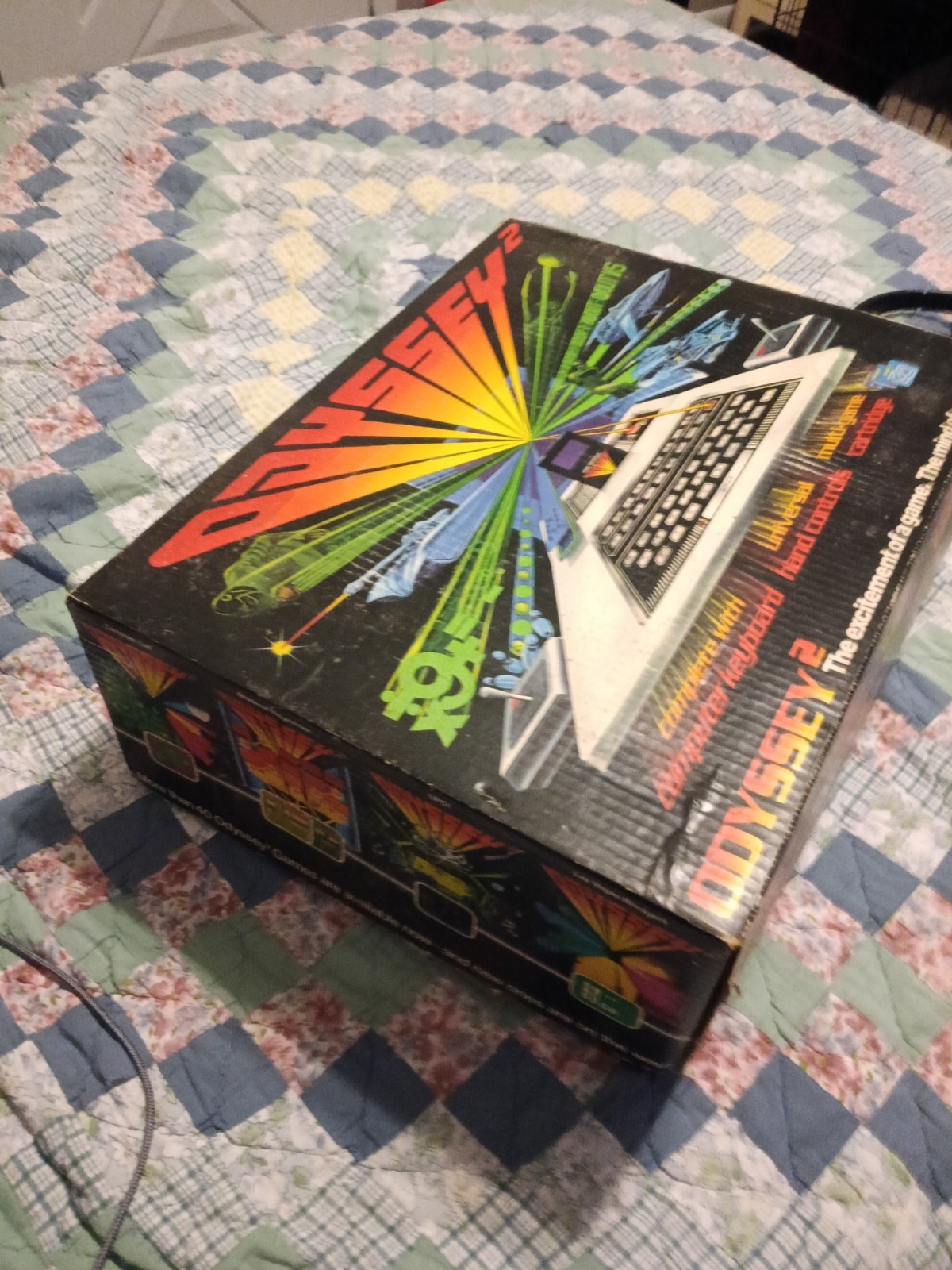 Odyssey 2 Console CIB with 4 Games Complete In Box Tested