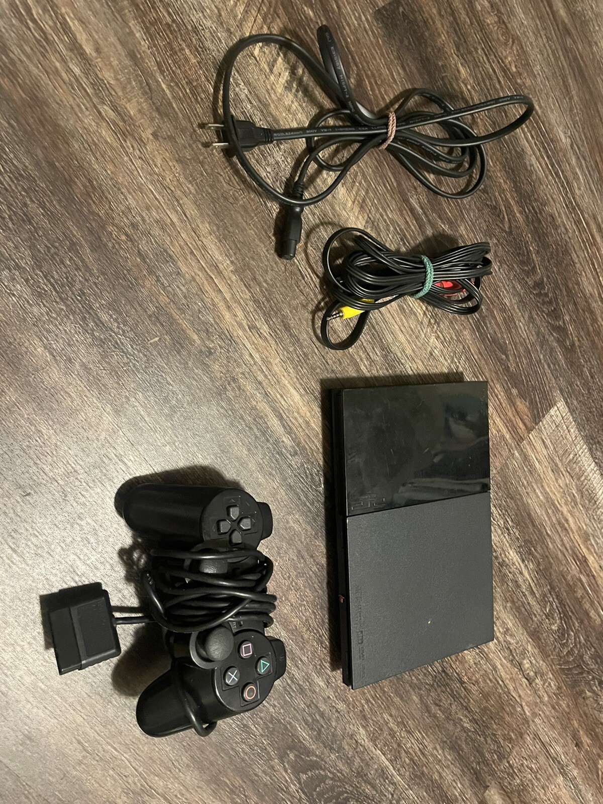 Sony PlayStation 2 Slim Launch Edition Charcoal Black Console (SCPH-75001CB)