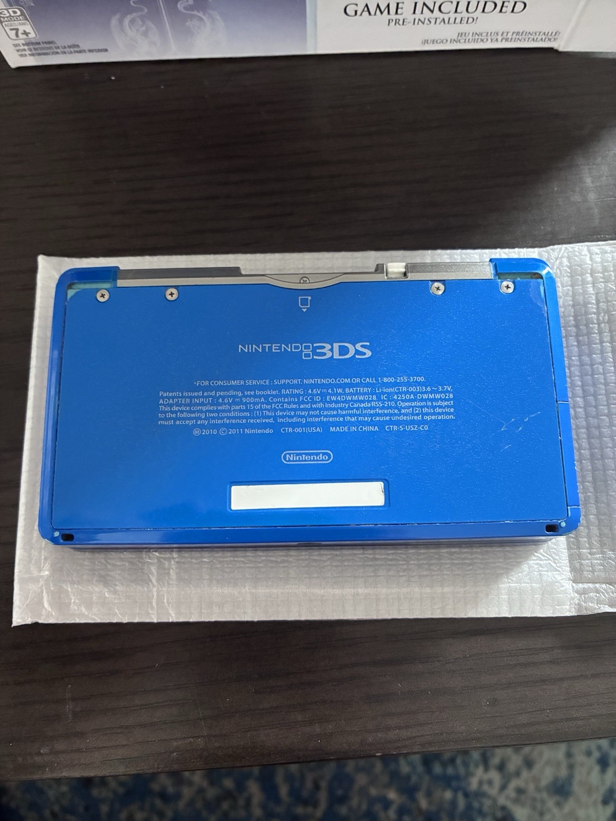 Nintendo 3DS Fire Emblem Awakening Console WITH BOX