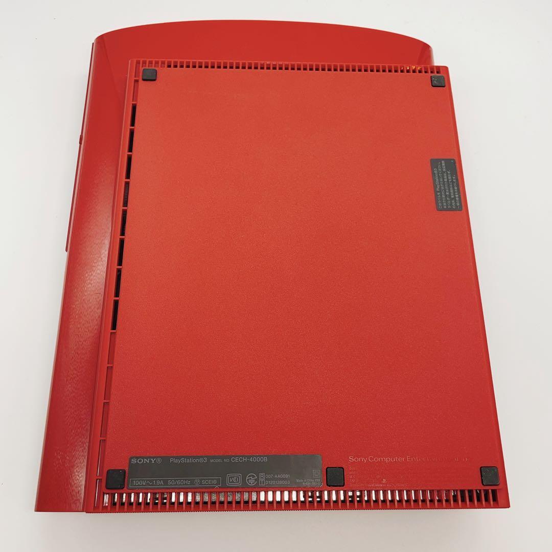 SONY PlayStation3 PS3 CECH-4000B garnet red from japan Used Tested Working w/Box