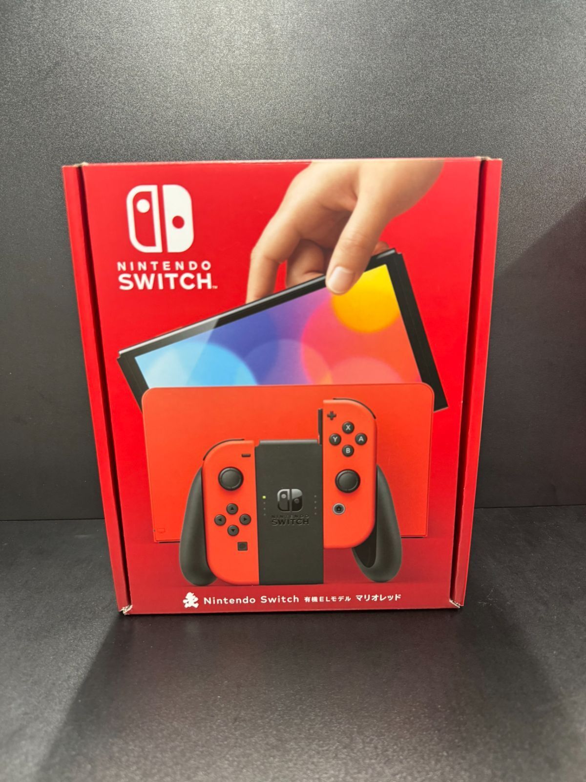 Nintendo OLED Switch Console Mario Red Console joy con Region Free