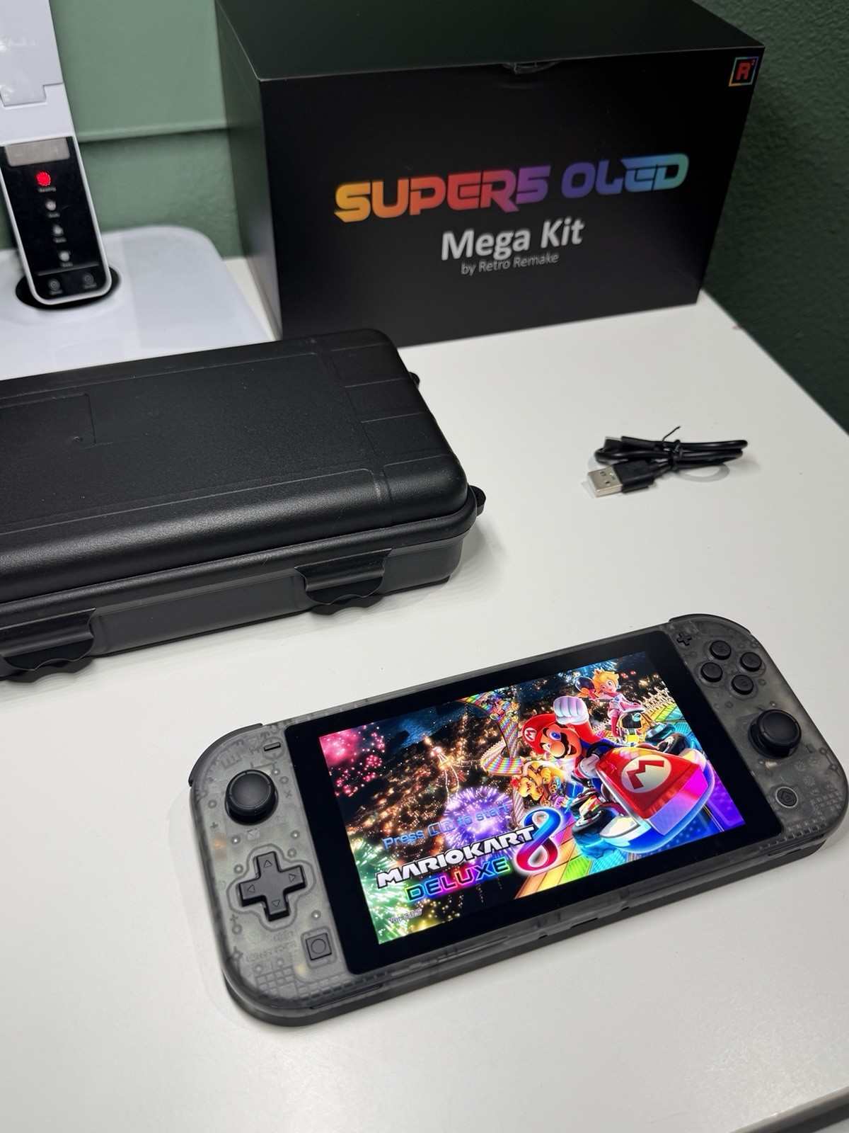 🔥 Super5 OLED Touch Nintendo Switch Lite, Taki Udon, Hall Effect Sticks, Clean!