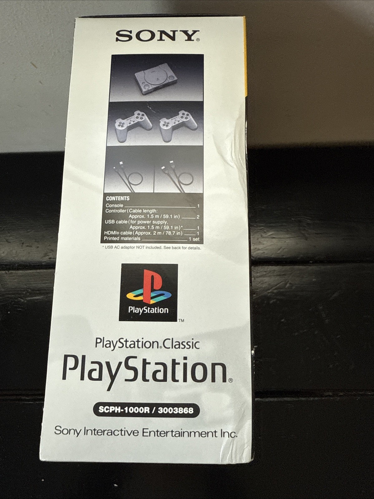 New Sealed Authentic HDMI Sony PlayStation Classic Mini 2018 Edition Games