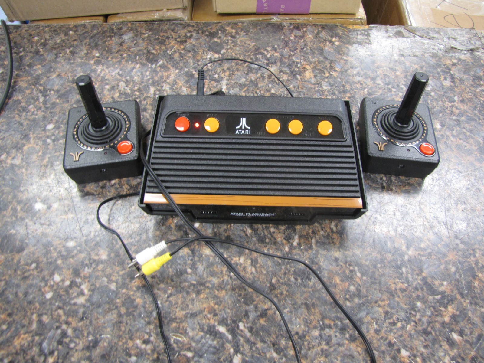 Atari Flashback Black Classic Video Game Home Console With Controllers