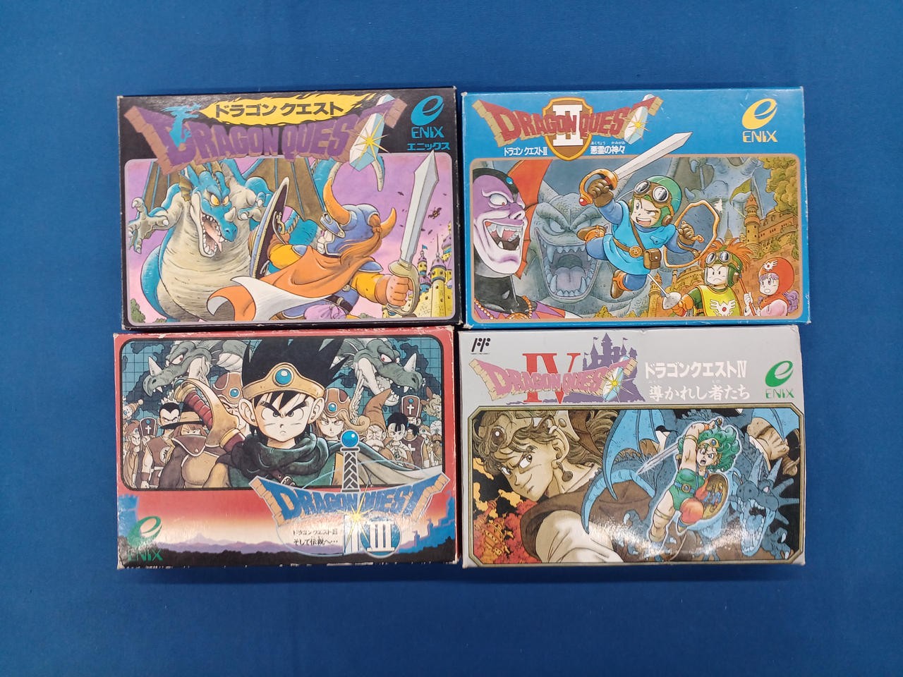 SQUARE ENIX Dragon Quest Set of 4 Japanese Version