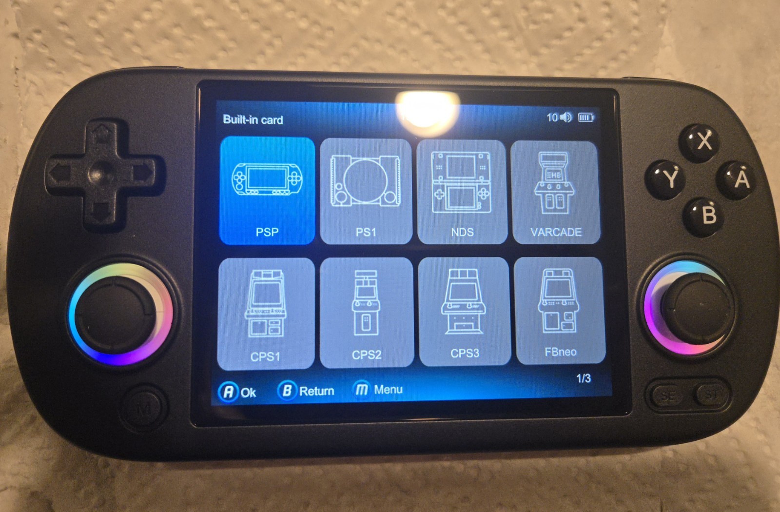 Anbernic RG40XXH Handheld Portable Retro Gaming 128GB