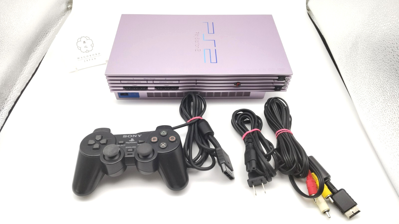 Sony PlayStation 2 PS2 Sakura Pink SCPH-39000 SA Console Tested Japan F/S