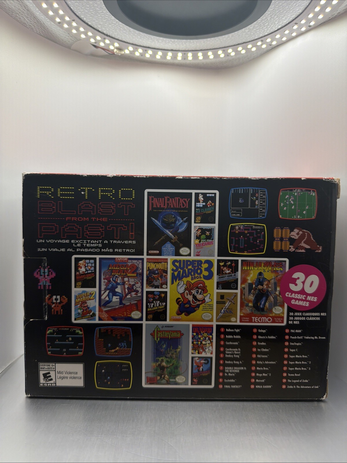 Nintendo NES Classic Edition Mini Console CIB Complete 30 Games HDMI DS Open Box