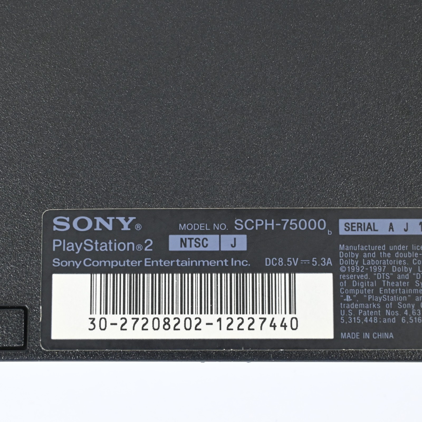 Sony PS2 Slim SCPH-75000 Console Boxed Tested Working NTSC-J