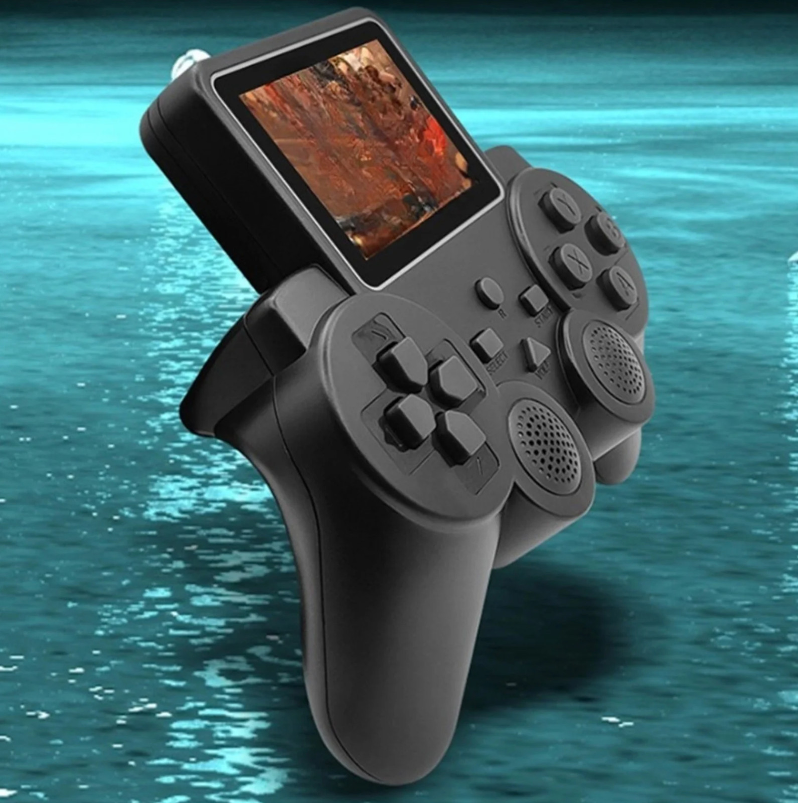 S10 Gamepad Controller Handheld Video Game Player ~ 520 Built in Games ~ Black