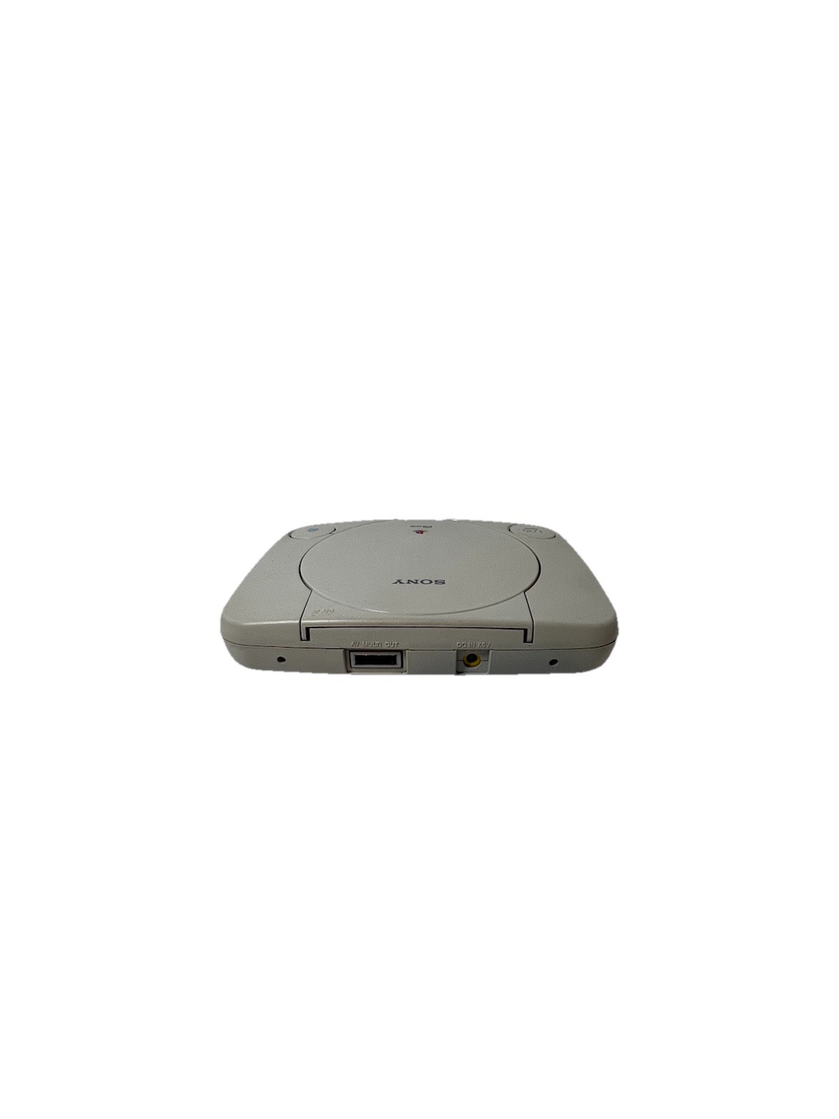 Sony Playstation PS One Video Game Console – White + Grey Analog Controller
