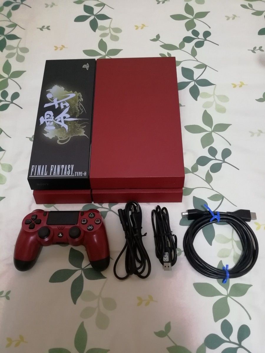 PS4 FINAL FANTASY Type-0 HD Suzaku Edition CUH-1100A Console Set Tested Japan