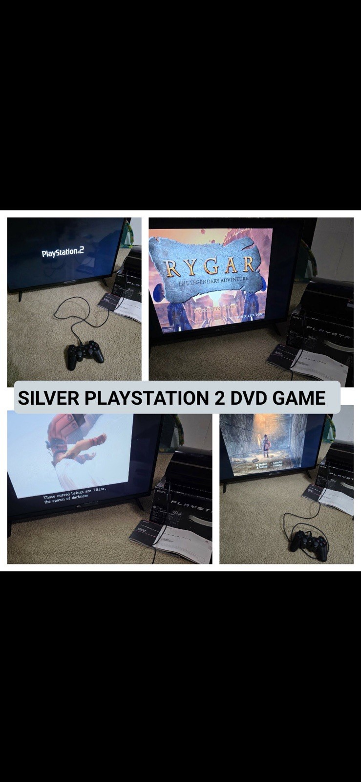 Sony PlayStation 3 CBEH1000 PS3 Console Backwards Compatible 60 GB CIB