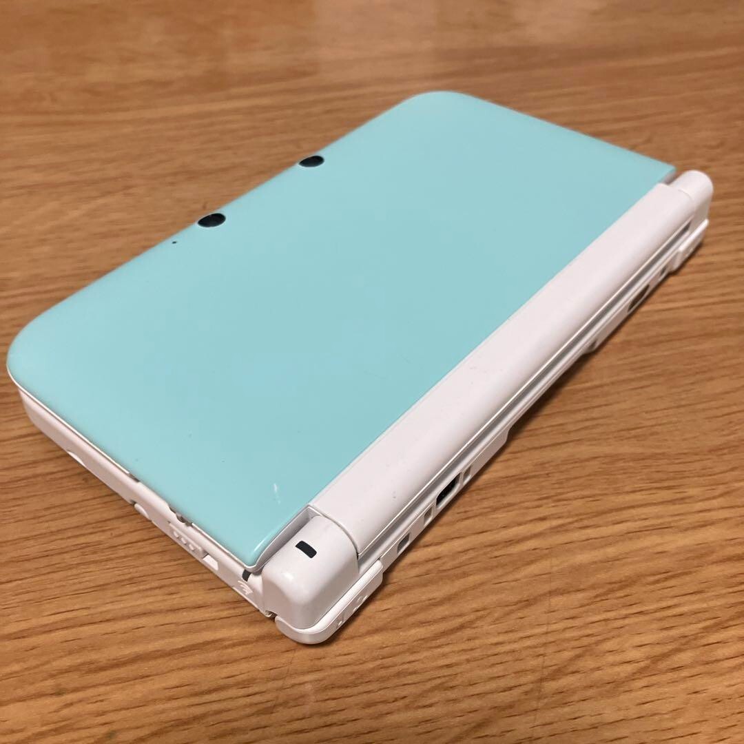 Nintendo 3DS XL LL Mint White Console Stylus Working Tested Japanese ver