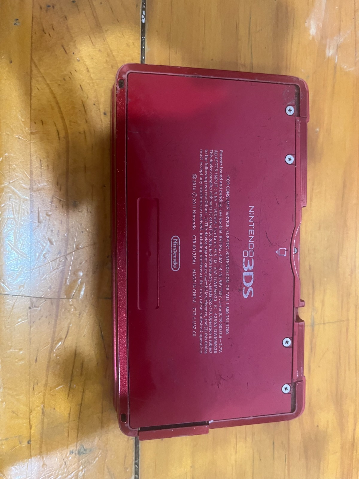 Nintendo 3DS Handheld System – Flame Red – pokemon y – 8gb sd card – DESCRIPTION