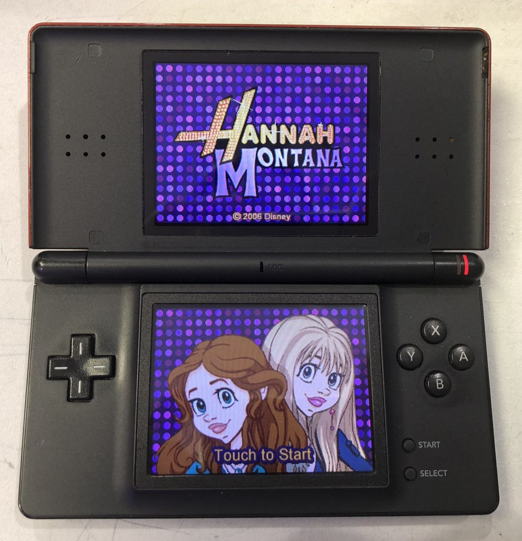 Nintendo DS Lite Crimson Handheld System – Red/Black