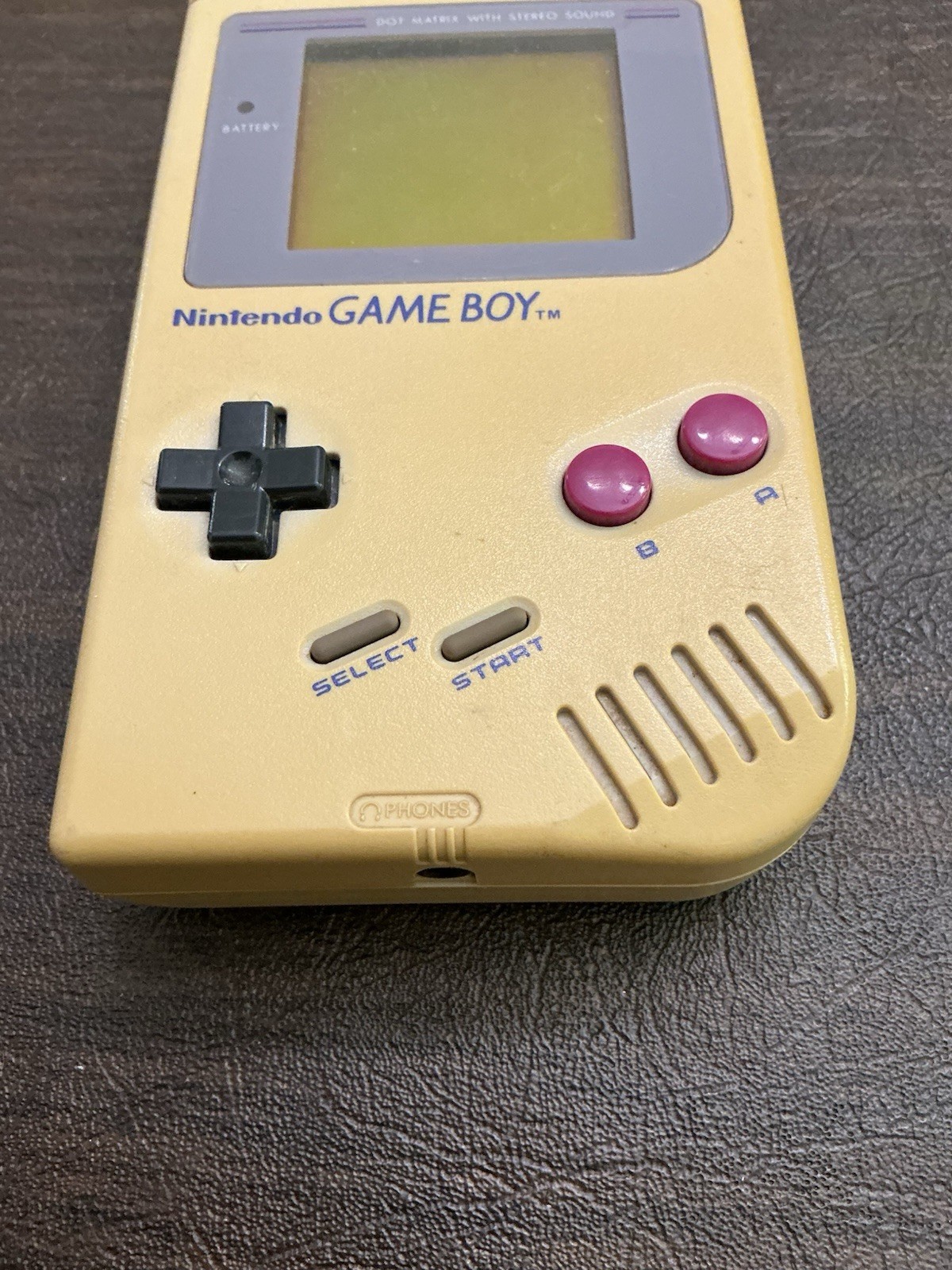 GameBoy Original DMG-01 Console Nintendo – With Defects