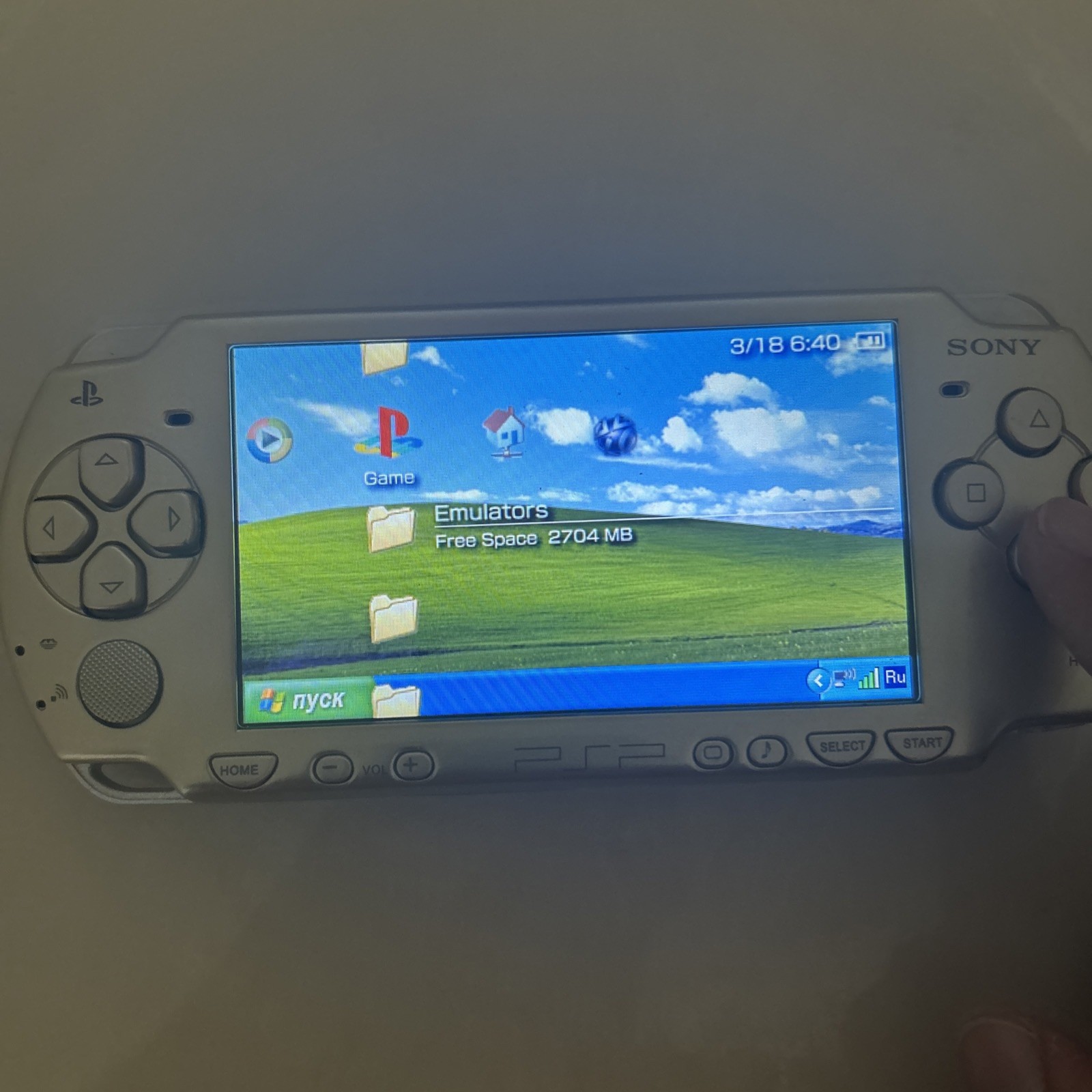 *M0DD3D* GOLD SONY PSP 2000 | New Button Contacts & 500+ Games 128GB