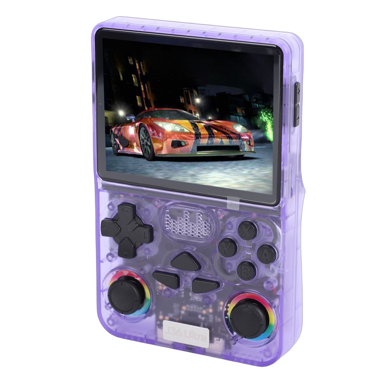Retro Handheld Game Console 4 Inch Screen Built In 64GB Small Memory Card S FYZJ